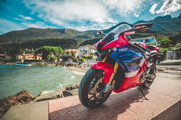 Mit der Fireblade auf Tour