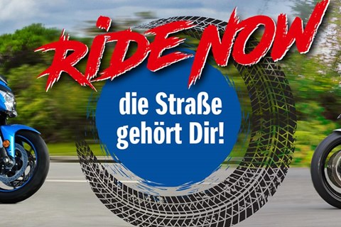 Suzuki Abverkauf-Aktion "Ride Now"