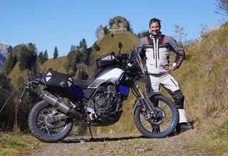 Schotter Reise mit der Tenere 700