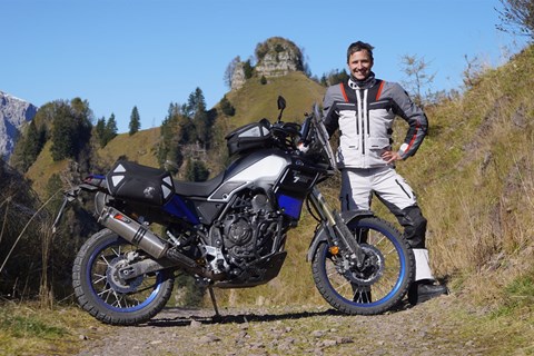 Schotter Reise mit der Tenere 700