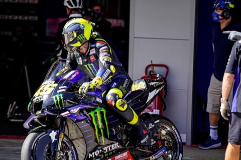 COVID-19 Fall im Yamaha MotoGP Team