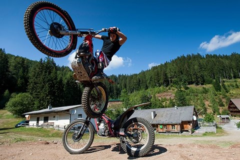 Trial fahren in der West-Steiermark/Österreich