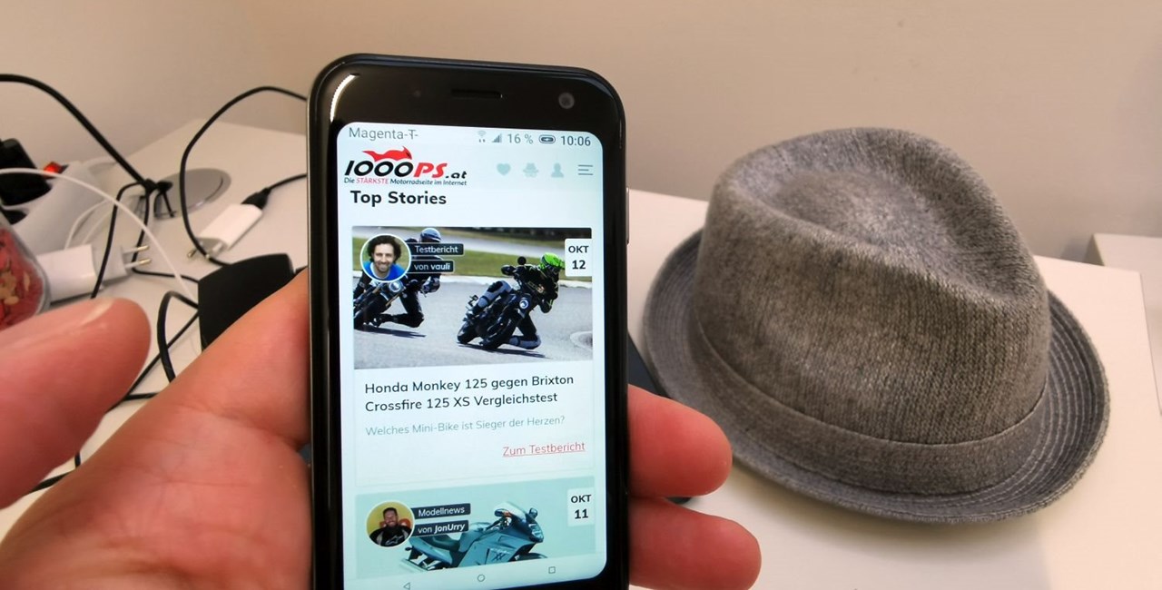 Besser als iPhone Mini! Das ultimative Handy fürs Motorradfahren