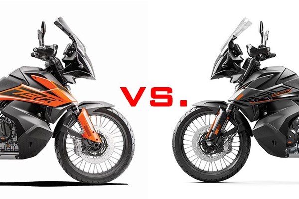 KTM 890 Adventure 2021 vs. KTM 790 Adventure Vergleichstest