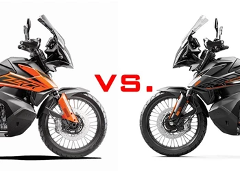KTM 890 Adventure 2021 vs. KTM 790 Adventure Vergleichstest KTM 890 Adventure 2021 vs. KTM 790 Adventure Vergleichstest