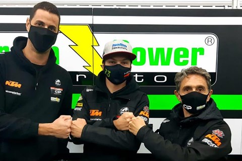 Maximilian Kofler bleibt 2021 bei CIP-GREENPOWER und in der Moto3