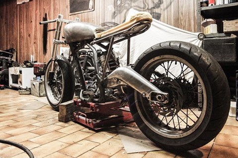 Motorrad winterfest machen - welche Lösung braucht wie viel Platz