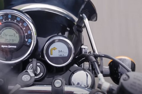 Royal Enfield Tripper Navigationssystem
