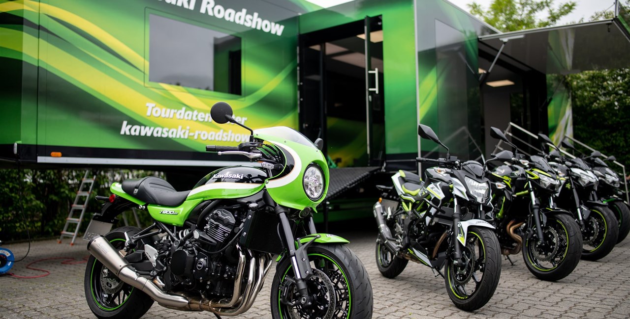 Kawasaki Roadshow 2020 / 2021 steht in den Startlöchern
