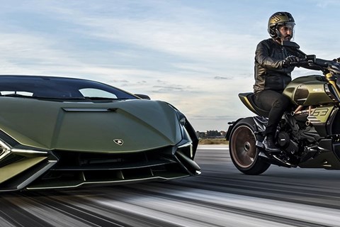 Ducati Diavel Lamborghini