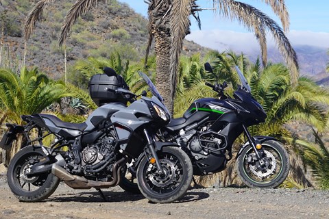Kawasaki Versys vs Yamaha Tracer