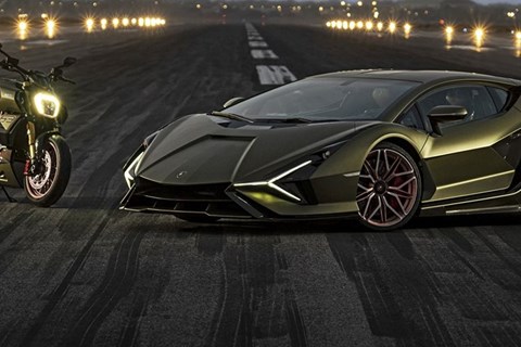 Das Design der Ducati Diavel Lamborghini 1260 im Detail