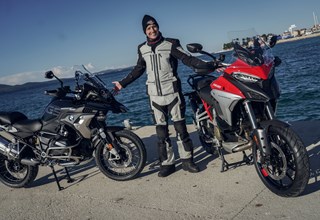BMW R 1250 GS Vergleich Ducati Multistrada V4