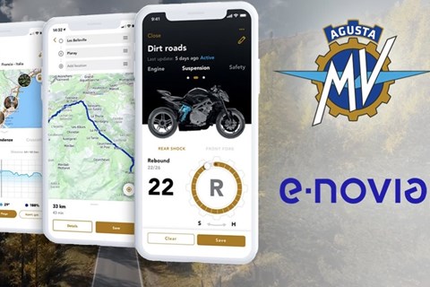 MV Agusta zieht 2021 bei Navigation und Connectivity nach