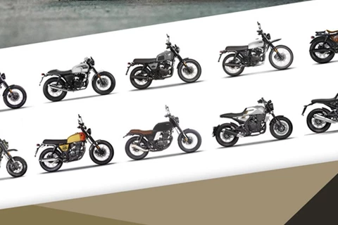 Brixton startet mit 11 Motorrädern in die Saison 2021 Brixton startet mit 11 Motorrädern in die Saison 2021