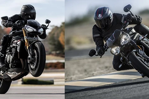 Triumph Speed Triple RS - alt gegen neu 2021! Triumph Speed Triple RS - alt gegen neu 2021!