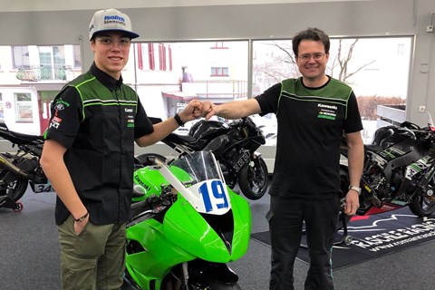 Andreas Kofler 2021 in der Supersport 600 Meisterschaft der IDM