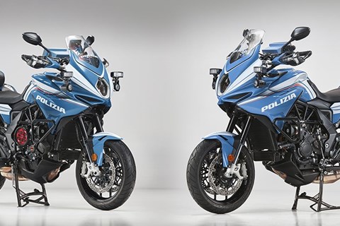 Italienische Polizei vergrößert MV Agusta Fuhrpark