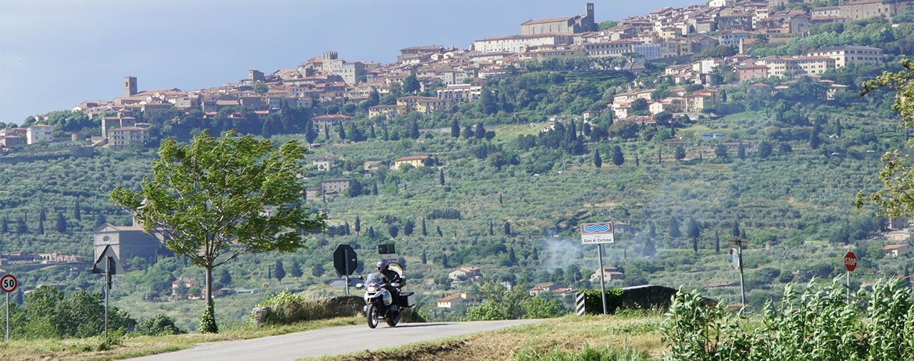 Motorradreise in Italiens grünes Herz - Umbrien & Toskana-Tour