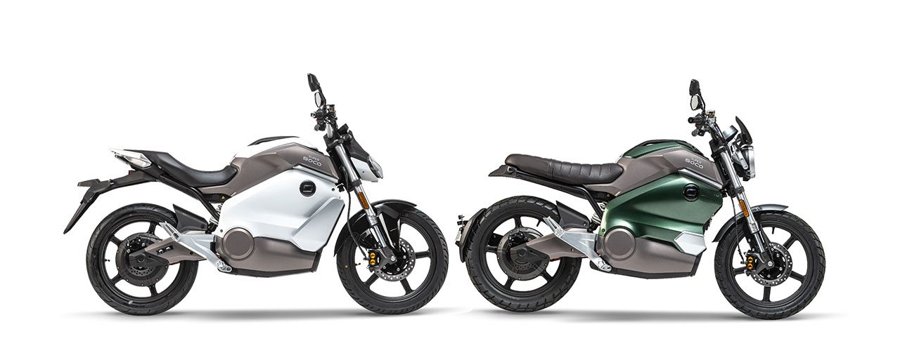 E-Motorräder  Tinbot - Super Soco und mehr