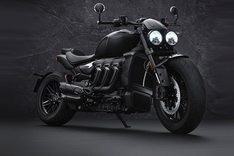 Triumph Rocket 3 R und GT Black Editions 2021