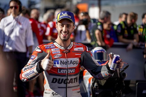 Andrea Dovizioso zurück in der MotoGP! Dovi testet Aprilia