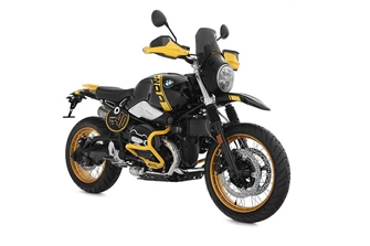 Gelbe Sturzbügel für die BMW R nineT Urban G/S 40 Years Edition Gelbe Sturzbügel für die BMW R nineT Urban G/S 40 Years Edition