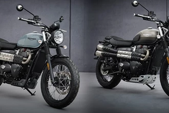 Triumph Street Scrambler und Sandstorm Limited Edition 2021 Triumph Street Scrambler und Sandstorm Limited Edition 2021