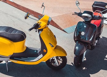 Kumpan 54i:inspire und 54i:conic Test - 45 km/h Elektroroller