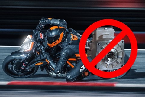 KTM: “Auch in Zukunft KEINE E-Antriebe für große Motorräder”