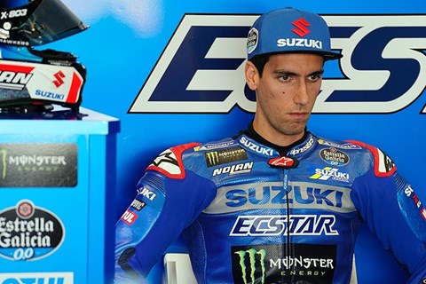 Alex Rins verletzt sich bei Radunfall - kein MotoGP Start