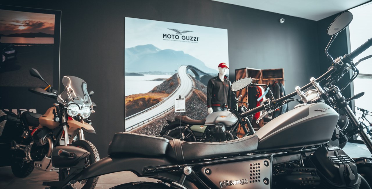 Moto Guzzi Flag Ship Store in Wien 