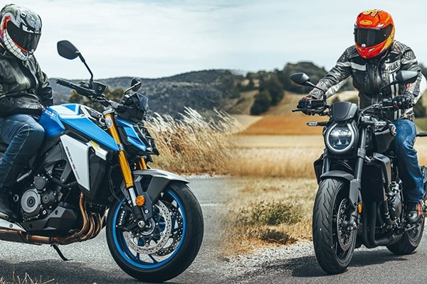 Suzuki GSX-S1000 vs. Honda CB1000R Black Edition Vergleich 2021