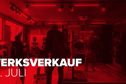 Werksverkauf bei SW-Motech am 10. Juli 2021!