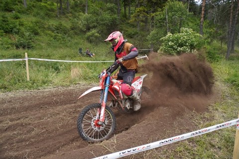 ÖEC / Enduro ÖM Mountainenduro Rohr im Gebirge