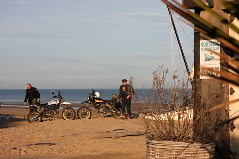 Einmal ans Meer - Motorrad-Reise in Belgien