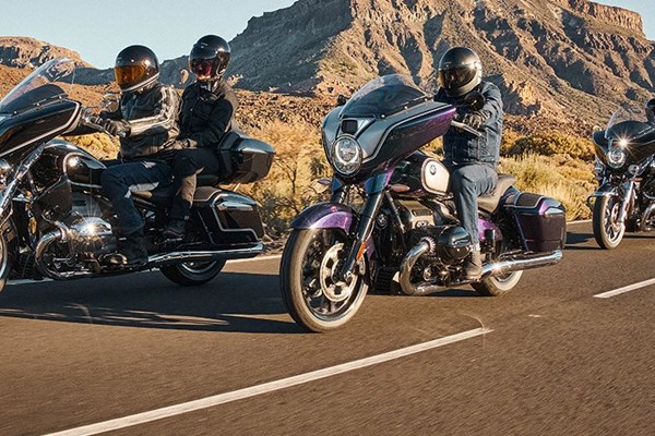 BMW R 18 B und Transcontinental 2021