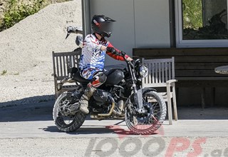 Neue BMW R nineT Scrambler mit 21 Zoll Vorderrad gesichtet