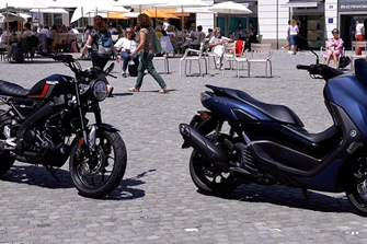 Yamaha XSR125 vs. NMAX 125 Test 2021 Yamaha XSR125 vs. NMAX 125 Test 2021