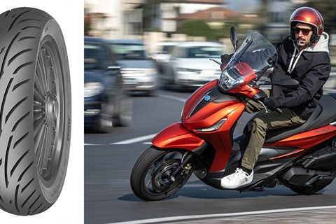 Mitas TOURING FORCE-SC: Serienbereifung für Piaggio Beverly 400