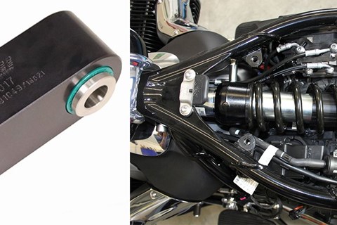 Hornig Heckhöherlegung für die BMW R 18 Hornig Heckhöherlegung für die BMW R 18