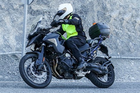 Fertige Triumph Tiger 1200 2022 gesichtet