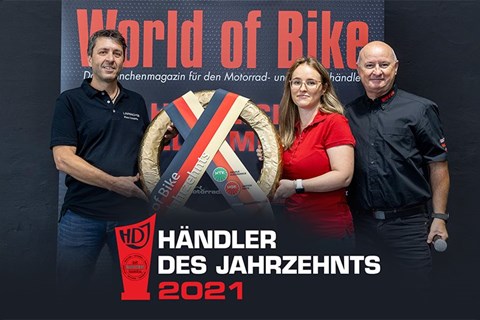Limbächer ist "World of Bike - Händler des Jahrzehnts" 2010–2020