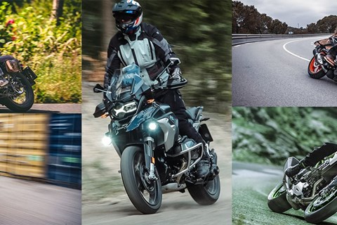 Die meistverkauften Motorräder in Österreich bis September 2021