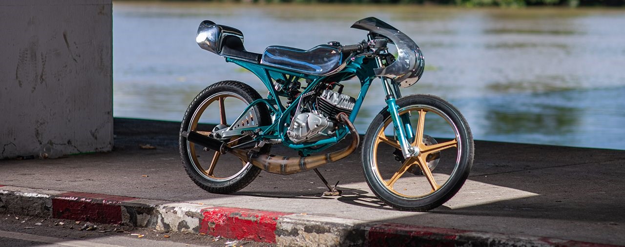 Kawasaki AR80 Cavalleggero Custom Bike