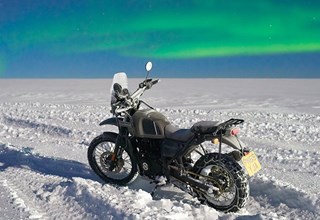 Mit dem Motorrad bis zum Südpol? Royal Enfield macht's!