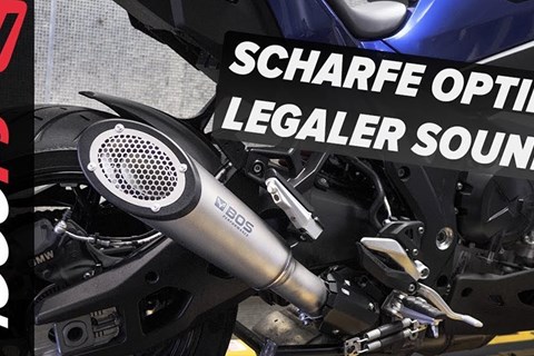 BOS GP Titan - MotoGP-Look am Touring-Superbike BMW S 1000 XR