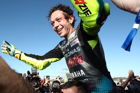 Valentino Rossis Abschied: Wenn die Welt nach Valencia blickt