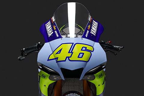 Yamaha verabschiedet sich von Rossi mit R1 GYTR VR46 Tribute