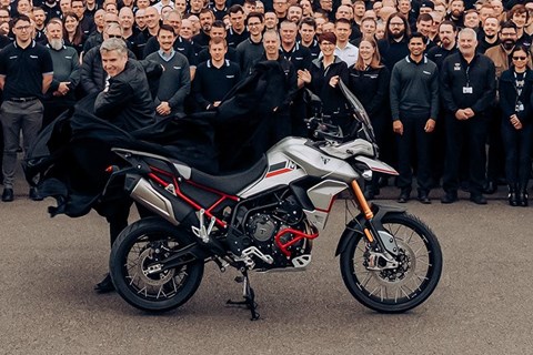 Das millionste Triumph Motorrad seit 1990 läuft vom Band